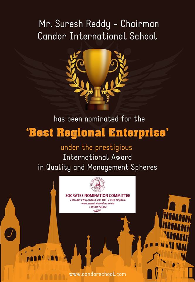 'Best Regional Enterprise' under the prestigious International Award in Quality and Management Spheres!!!